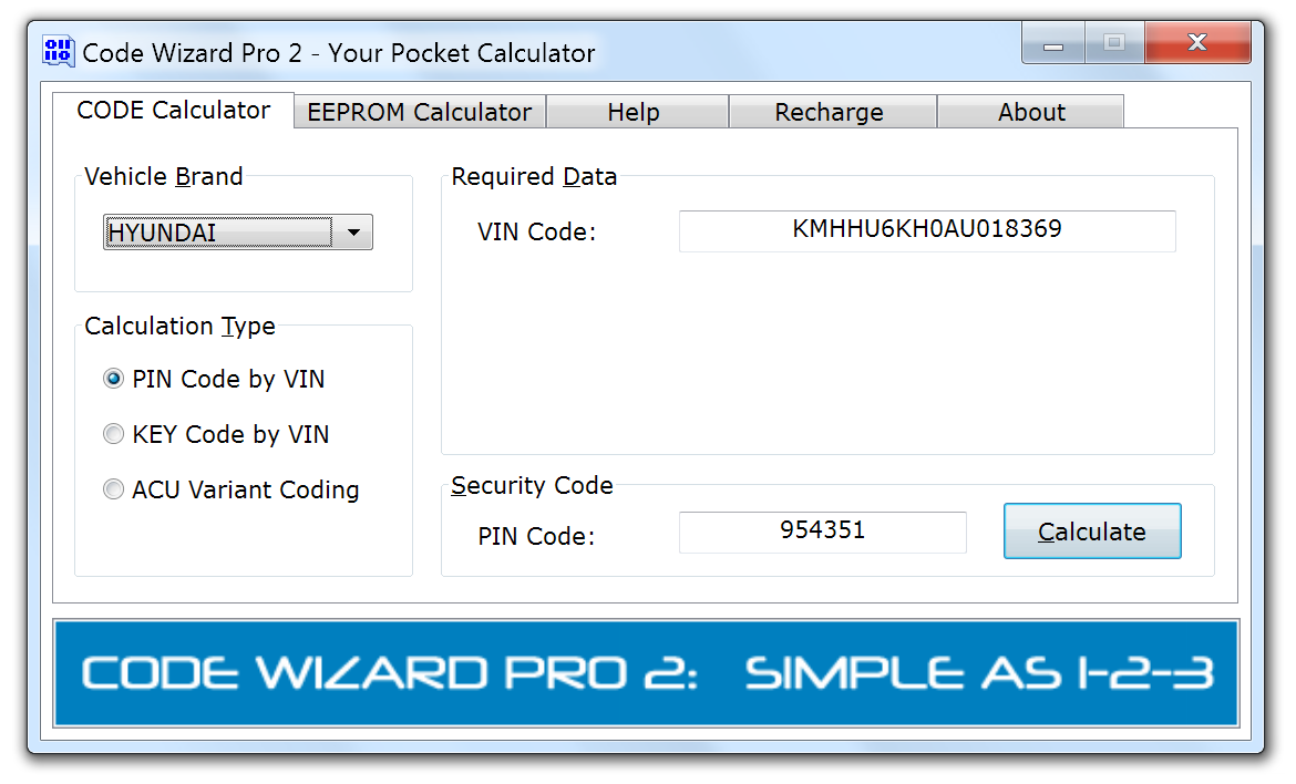 Hyundai PIN help? - Forum - Code Wizard Pro 2