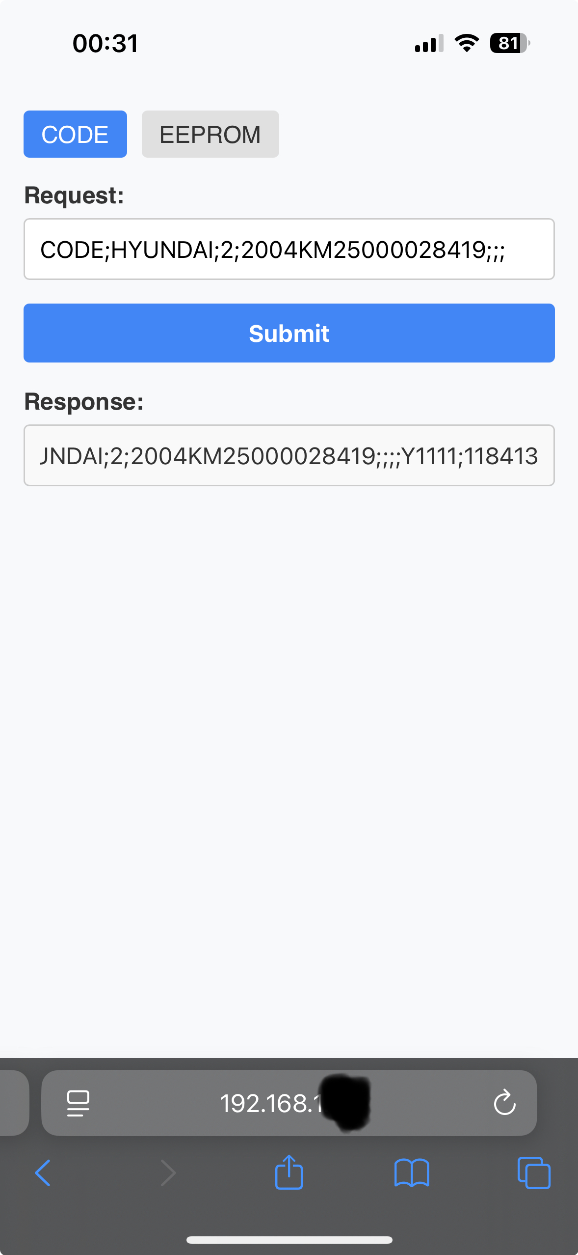 Server mode - automatic code calculation and dump processing via Pipes ...
